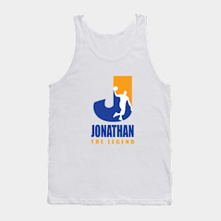 Jonathan Custom Player Basketball Your Name The Legend Tank Top